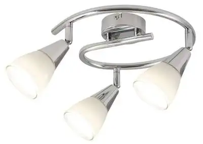 RABALUX Nicolette spot E14 3xMax40W hrom / belo