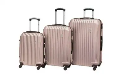ENOVA ABS SEVILLA Set kofera 55 / 65 / 75cm bez