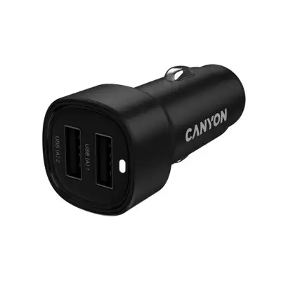 CANYON OnDrive 24  24W 2xUSB-A Black CNE-CCABR2AA