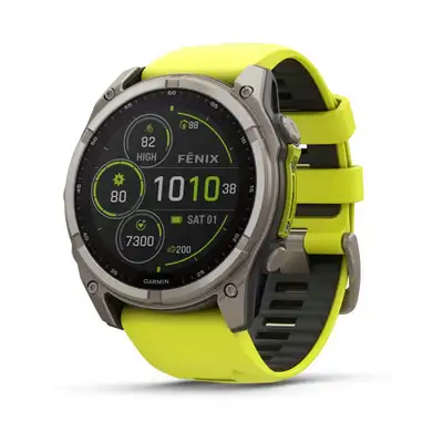 GARMIN Fenix 8 51mm Sapphire Solar Yellow