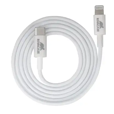 RIVACASE  PS6017 Type-C to L 1.0m White