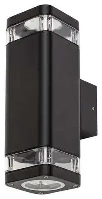 RABALUX Sintra,spoljna zidna,GU10 2X25W,crno