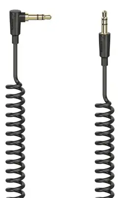 HAMA Kabl Flexi-Slim spiralni, 3.5-3.5mm, 90?, 0.75m