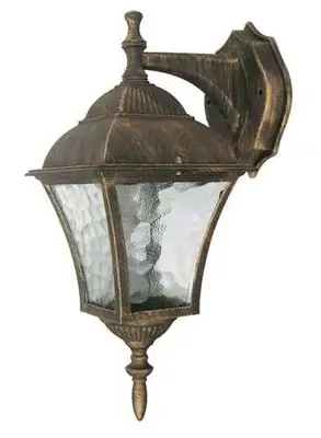 RABALUX Toscana spoljna zidna lampa  60W staro zlato IP43