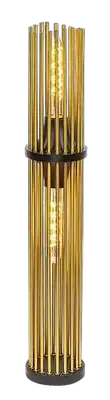 RABALUX Roxas, podna lampa 2xE27,  metal crna / bakar sa tekstil kablom, visina 71cm