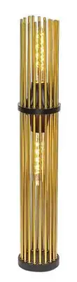 RABALUX Roxas, podna lampa 2xE27,  metal crna / bakar sa tekstil kablom, visina 71cm