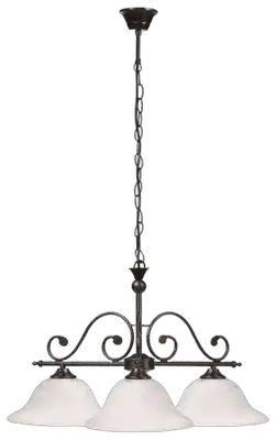 RABALUX Dorothea  visilica E27 3x60W m. crno