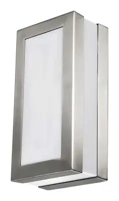 RABALUX Stuttgart spoljna zidna lampaE27 14W inox IP44