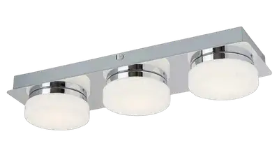 RABALUX Hilary spot, hrom / bela,  LED 15W