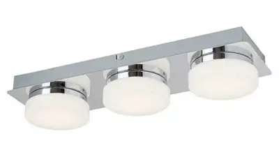 RABALUX Hilary spot, hrom / bela,  LED 15W