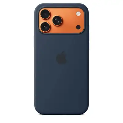 APPLE iPhone 17 Pro Max Silicone Case with MagSafe – Midnight mgfp4zm/a