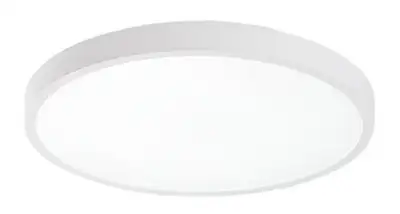RABALUX Alenzo, LED plafonjera sa daljinskim, dimabilna, 24W, 3000-6000K, 35.5cm, IP44, bela