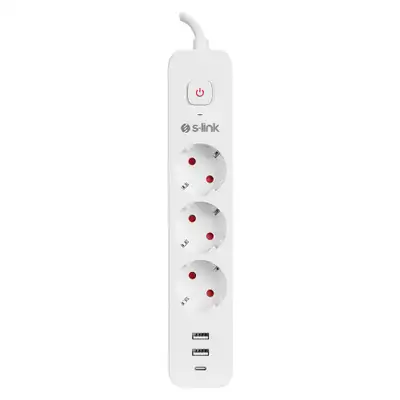 S-LINK SPG03TC produzni kabl 2xUSB, 1xUSB-C 1.5M