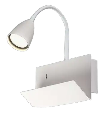 RABALUX Tacito zidna lampa GU10 1x25W bela