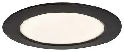RABALUX Shaun2 plafonjera 12W 4000K crna okrugla
