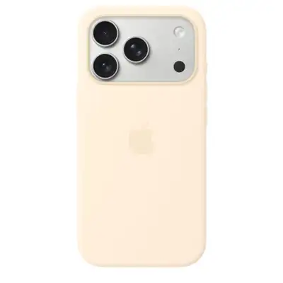 APPLE iPhone 17 Pro Silicone Case with MagSafe - Vanilla (SEASONAL) mhvx4zm / a
