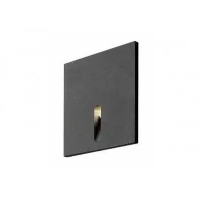 RABALUX Boven zidna lampa LED3W crna IP54
