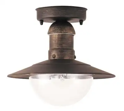 RABALUX Oslo spoljna plafonjera E27 60W staro zlato IP44
