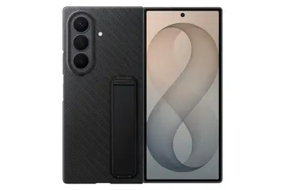 SAMSUNG Galaxy Z Fold8 Ultra Carbon Standing Case Black EF-XF976SBEGWW