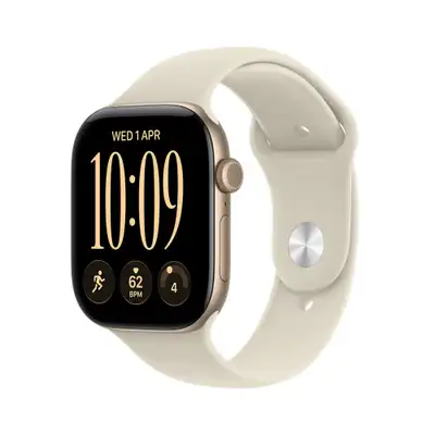 APPLE Watch S12 GPS 42mm Light Gold Aluminium Case with Sand Sport Band - S / M mjed4wf / a