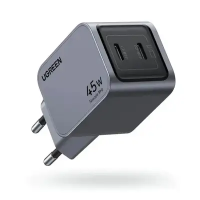 UGREEN X707 Nexode Pro 45W Dual USB-C GaN Fast Charger 093-0071