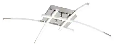 RABALUX Alexis plafonska lampa LED 4x6W hrom