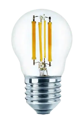 RABALUX Filament LED sijalica, providno, metal+staklo, E27 G4