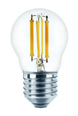 RABALUX Filament LED sijalica, providno, metal+staklo, E27 G4