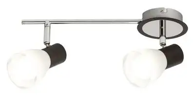 RABALUX Ati spot E14 2x max40W crno / hrom