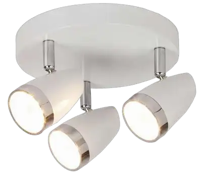 RABALUX Karen spot LED 3x4W belo / hrom