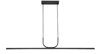 RABALUX Elia, LED visilica mat crna aluminium, 25W, 2000lm, 3000K, š120cm, v130cm