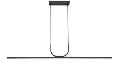RABALUX Elia, LED visilica mat crna aluminium, 25W, 2000lm, 3000K, š120cm, v130cm