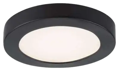 RABALUX Coco, nadgradni LED kupatilski IP44 4000K, 85mm crna