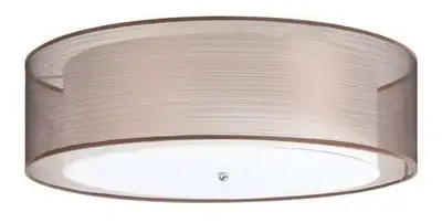 RABALUX Anastasia plafonjera E14 3x25W hrom / braon