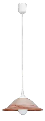 RABALUX Alabastro visilica 60W smeda