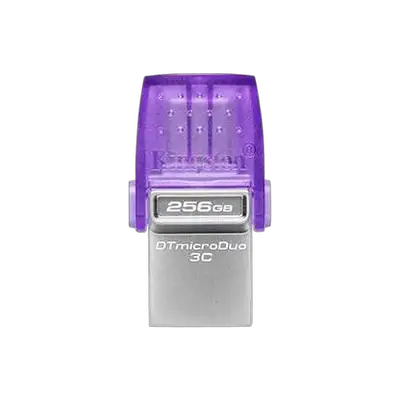 KINGSTON Fleš pen 256GB, DT microDuo3CG3, DTDUO3CG3 / 256GB