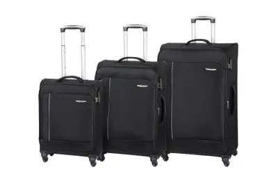 ENOVA GRANADA Set kofera 55 / 65 / 75cm crna