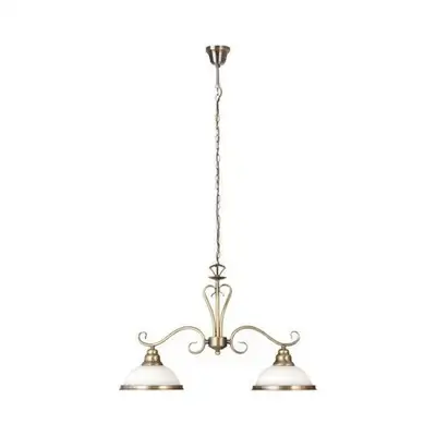 RABALUX Elisett  Visilica E27 2x60W bronza