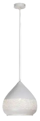 RABALUX Kaia Visilica lampa E27 1x40W,belo