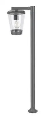RABALUX Savano spoljna podna lampa tamno siva aluminijumska E27 40W