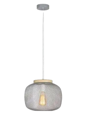 RABALUX Rupert, metal drvo visilica, E27 1×