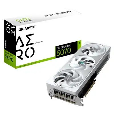 GIGABYTE RTX 5070 AERO 12GB 192bit GV-N5070AERO OC-12GD rev. 1.0