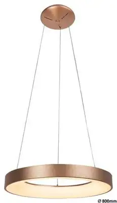 RABALUX Carmella,visilica,LED 80W,gold / bela