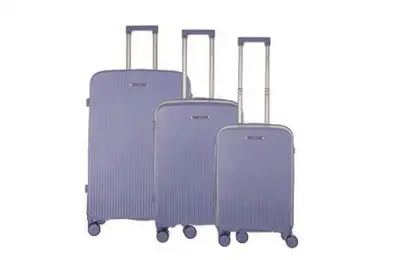 ENOVA TOKYO Set kofera 3 / 1 sa 4 tockica purple