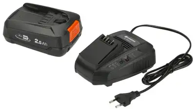 GARDENA Set Baterija PBA 18V/45 2,5 Ah i Brzi Punjac Za Baterije AL 1830 CV 18 V P4A Power For All Alliance