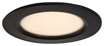 RABALUX Shaun2 plafonjera 3W 3000K crna okrugla