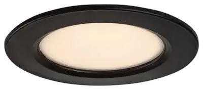 RABALUX Shaun2 plafonjera 3W 3000K crna okrugla