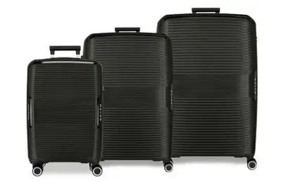 MOVOM INARI PP Set kofera 3/1 sa 4 tockica crna