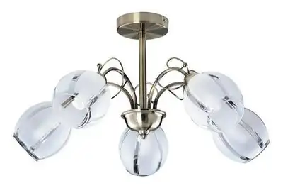 RABALUX Joel luster E27 5x60W, bronza