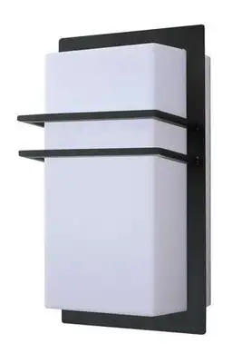 RABALUX Seattle spoljna zidna lampaE27 11W crno IP44